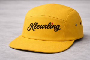 Kleurling 5-Panel Cap – Yellow