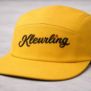Kleurling 5-Panel Cap – Yellow