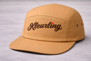 Kleurling 5-Panel Cap – Camel Tan