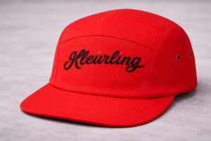 Kleurling 5-Panel Cap – Red