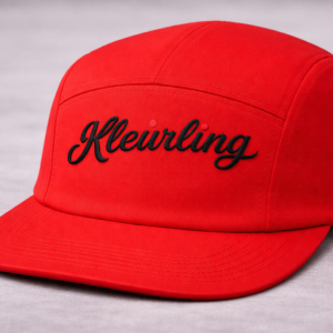Kleurling 5-Panel Cap – Red