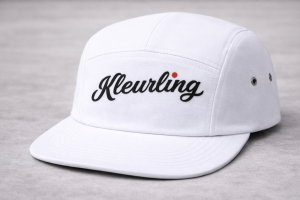 Kleurling 5-Panel Cap – White