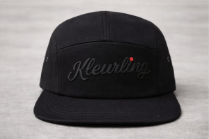 Kleurling 5-Panel Cap – Black