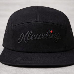 Kleurling 5-Panel Cap – Black